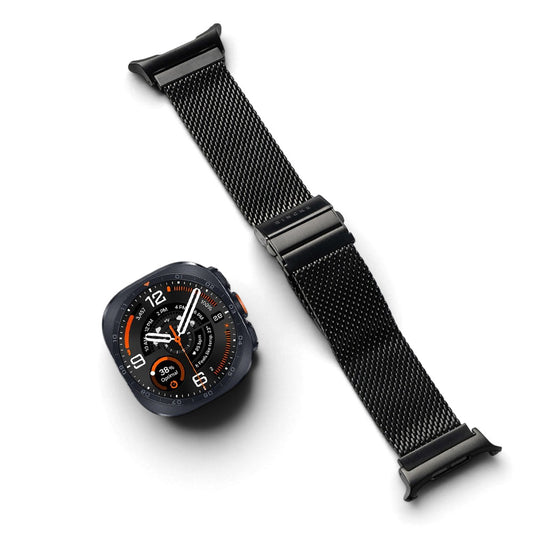 Pasek Ringke Metal One Mesh do Samsung Galaxy Watch Ultra2, czarny