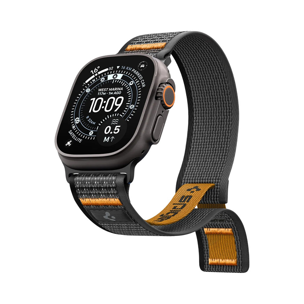 Pasek Spigen Athlex Air 2 do Apple Watch 49mm / 46mm / 45mm / 44mm Series, Pomarańczowy AMP10607