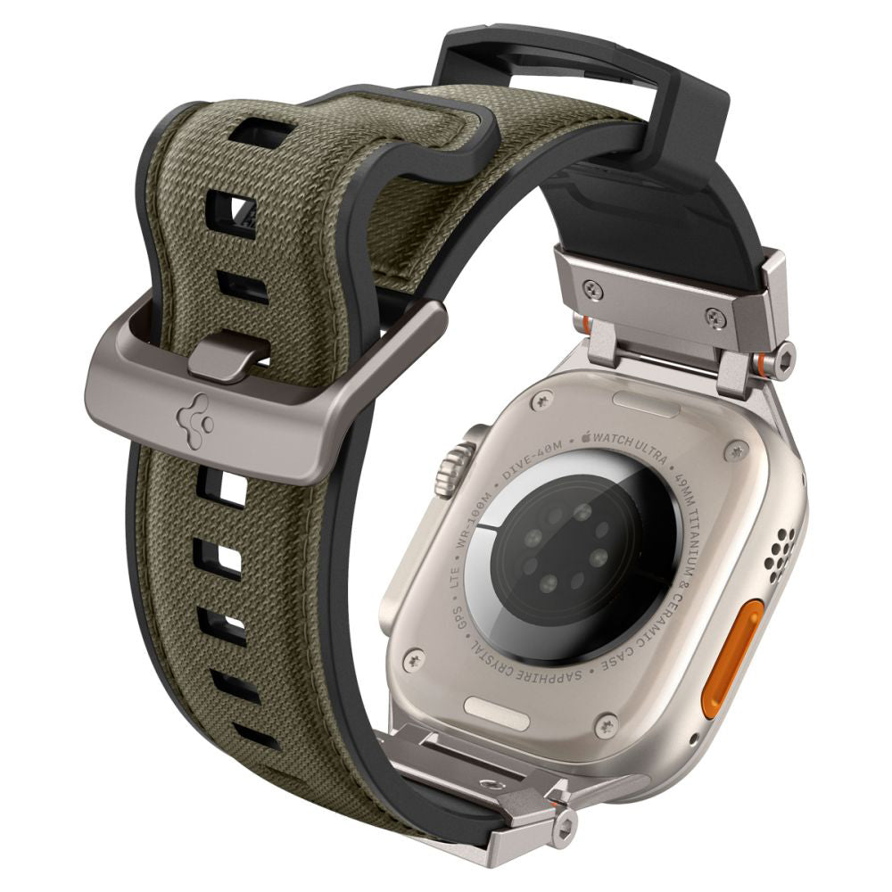 Pasek Spigen DuraPro Armor dla Apple Watch 49mm / 46mm / 45mm / 44mm / 42mm Series, Zielony