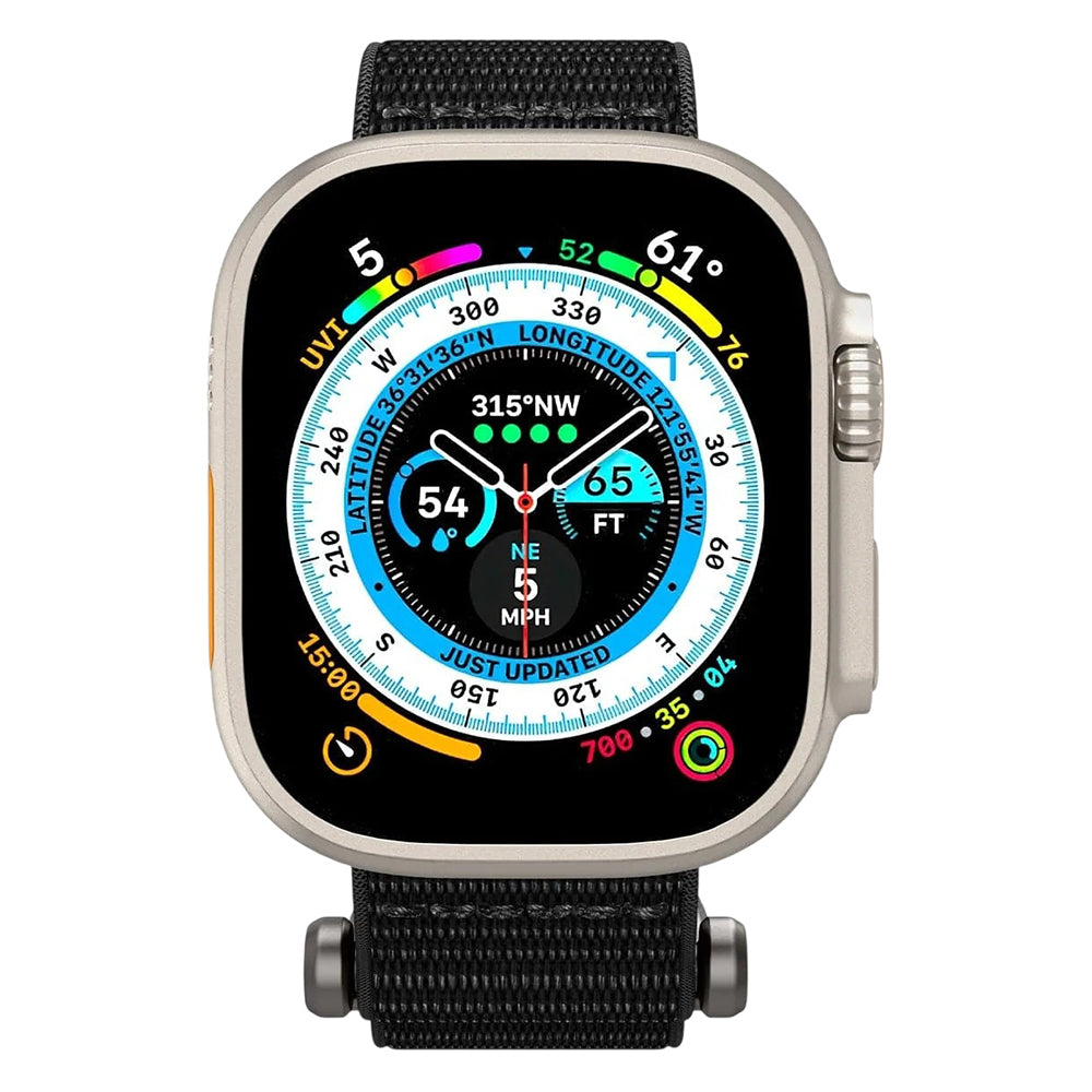 Pasek Spigen DuraPro Flex do Apple Watch 49mm / 46mm / 45mm / 44mm Series, Czarny AMP02465