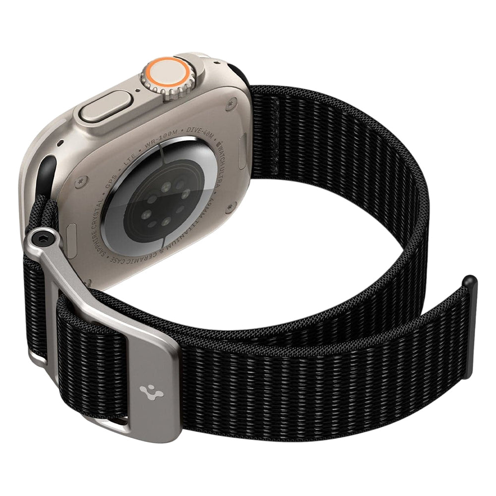 Pasek Spigen DuraPro Flex do Apple Watch 49mm / 46mm / 45mm / 44mm Series, Czarny AMP02465