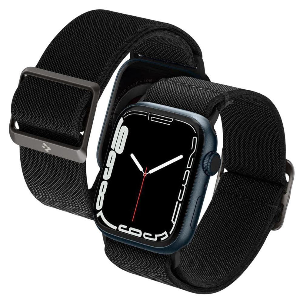 Pasek Spigen Lite Fit do Apple Watch 42mm / 41mm / 40mm Series, Czarny AMP02290