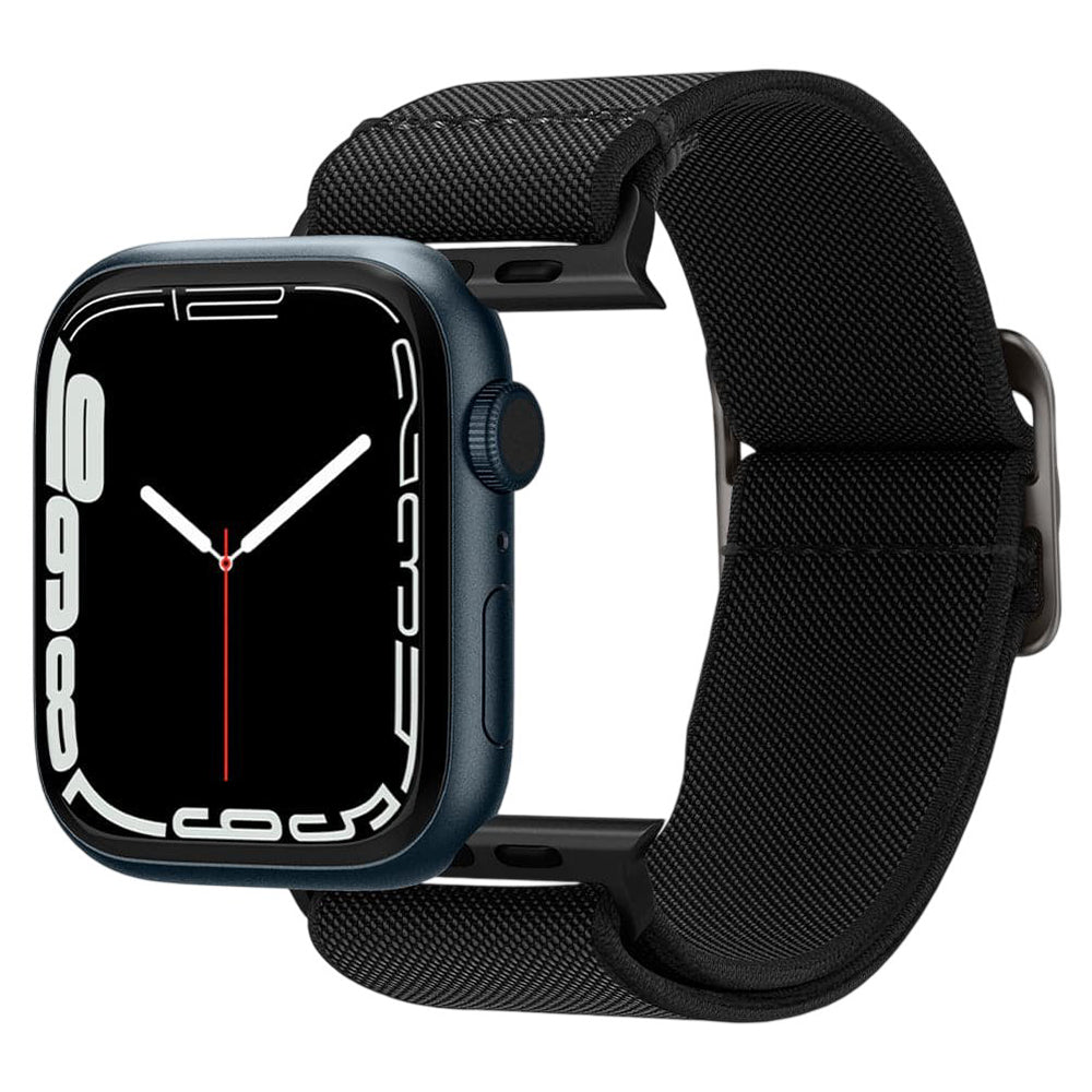 Pasek Spigen Lite Fit do Apple Watch 42mm / 41mm / 40mm Series, Czarny AMP02290