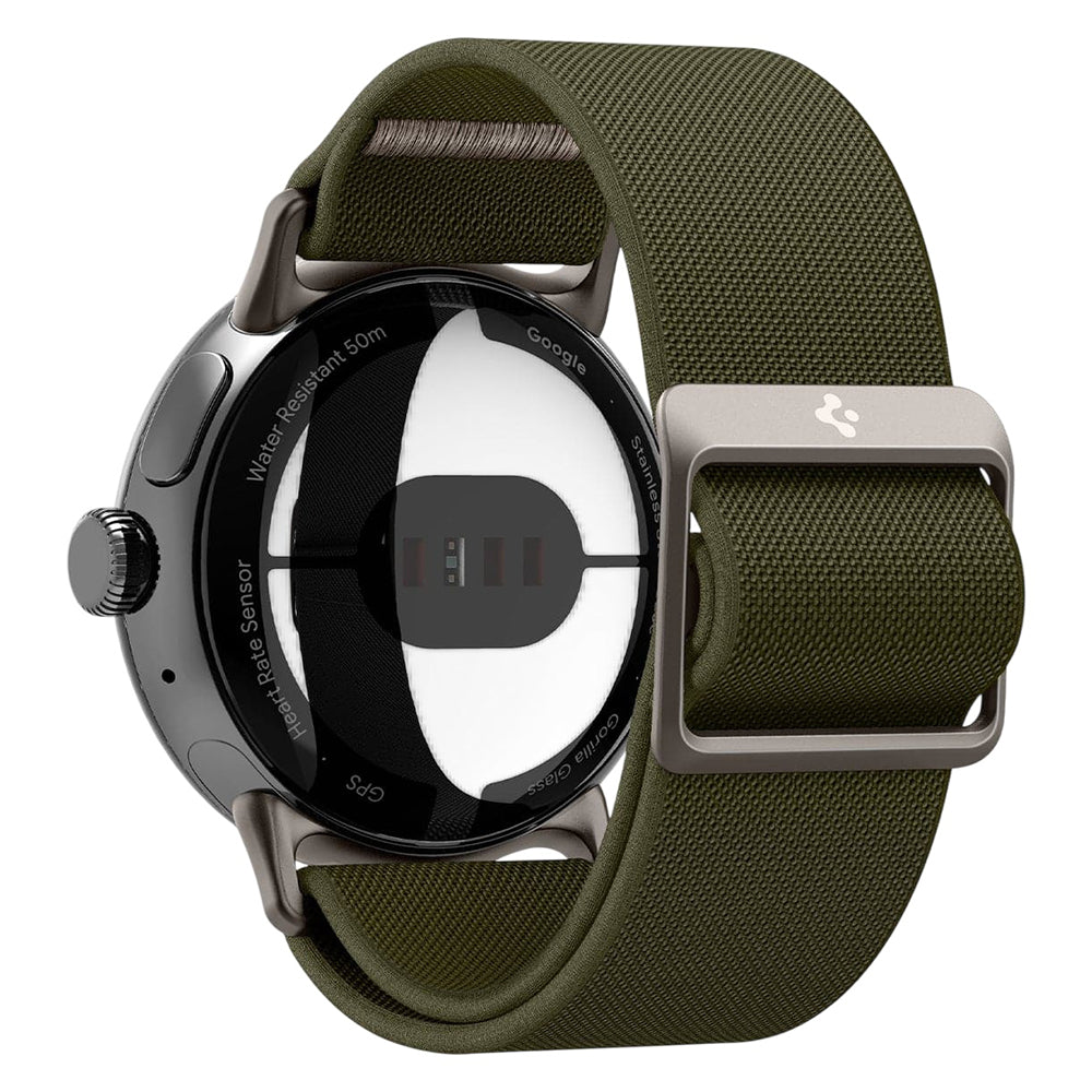 Pasek Spigen Lite Fit do Google Pixel Watch 41mm Series, Kaki AMP07608