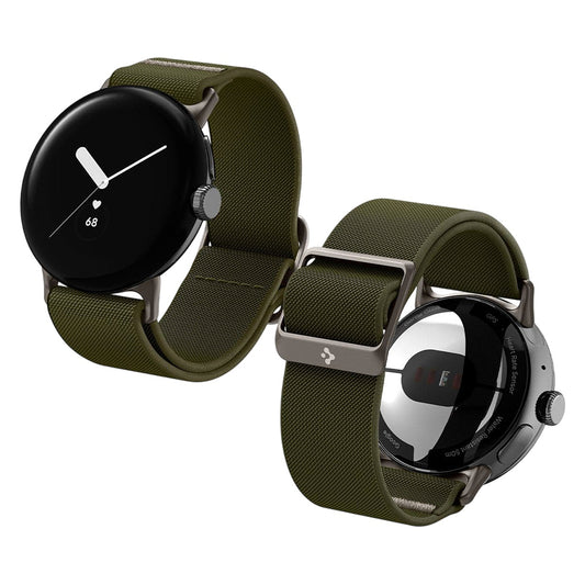Pasek Spigen Lite Fit do Google Pixel Watch 41mm Series, Kaki AMP07608