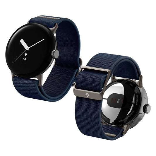 Pasek Spigen Lite Fit do Google Pixel Watch 45mm Series, Granatowy AMP07607