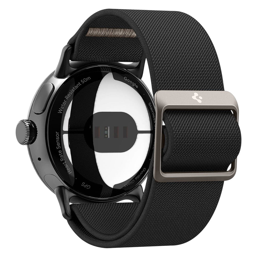 Pasek Spigen Lite Fit do Google Pixel Watch 45mm Series, Czarny AMP07601
