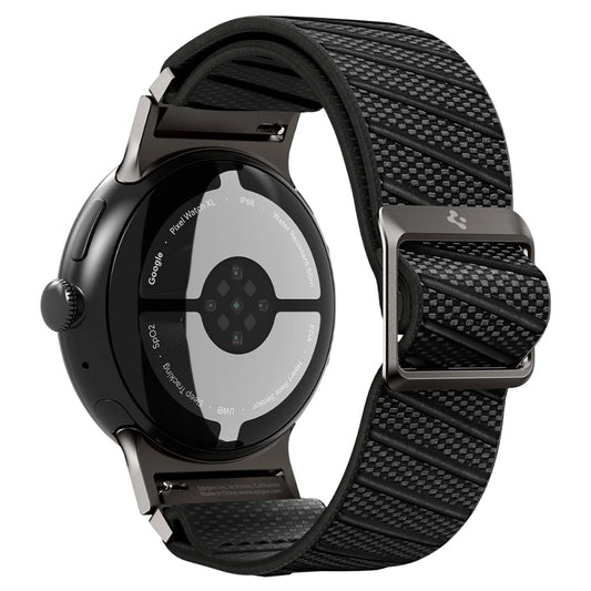 Pasek Spigen Lite Fit X do Google Pixel Watch 4 41mm / Watch 3 41mm / Watch 2 / Watch, Czarny AMP11420