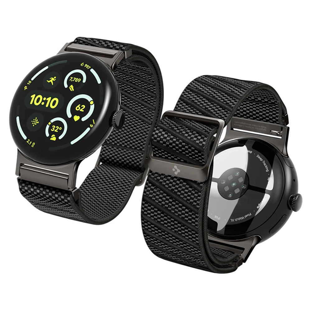 Pasek Spigen Lite Fit X do Google Pixel Watch 4 45mm, Czarny AMP11421