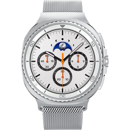 Pasek Spigen Metal Fit do Samsung Galaxy Watch9 / Watch8 / Watch8 Classic Series, Srebrny AMP10121