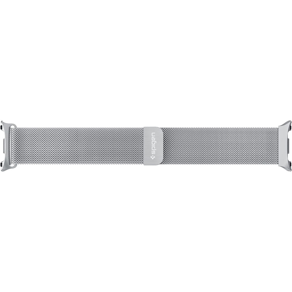 Pasek Spigen Metal Fit do Samsung Galaxy Watch9 / Watch8 / Watch8 Classic Series, Srebrny AMP10121