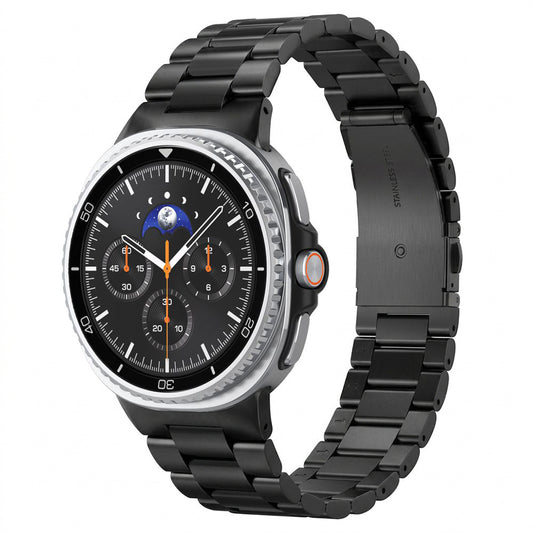 Spigen Modern Fit 316L Band for Samsung Galaxy Watch9 / Watch8 / Watch8 Classic Series, Black AMP11608