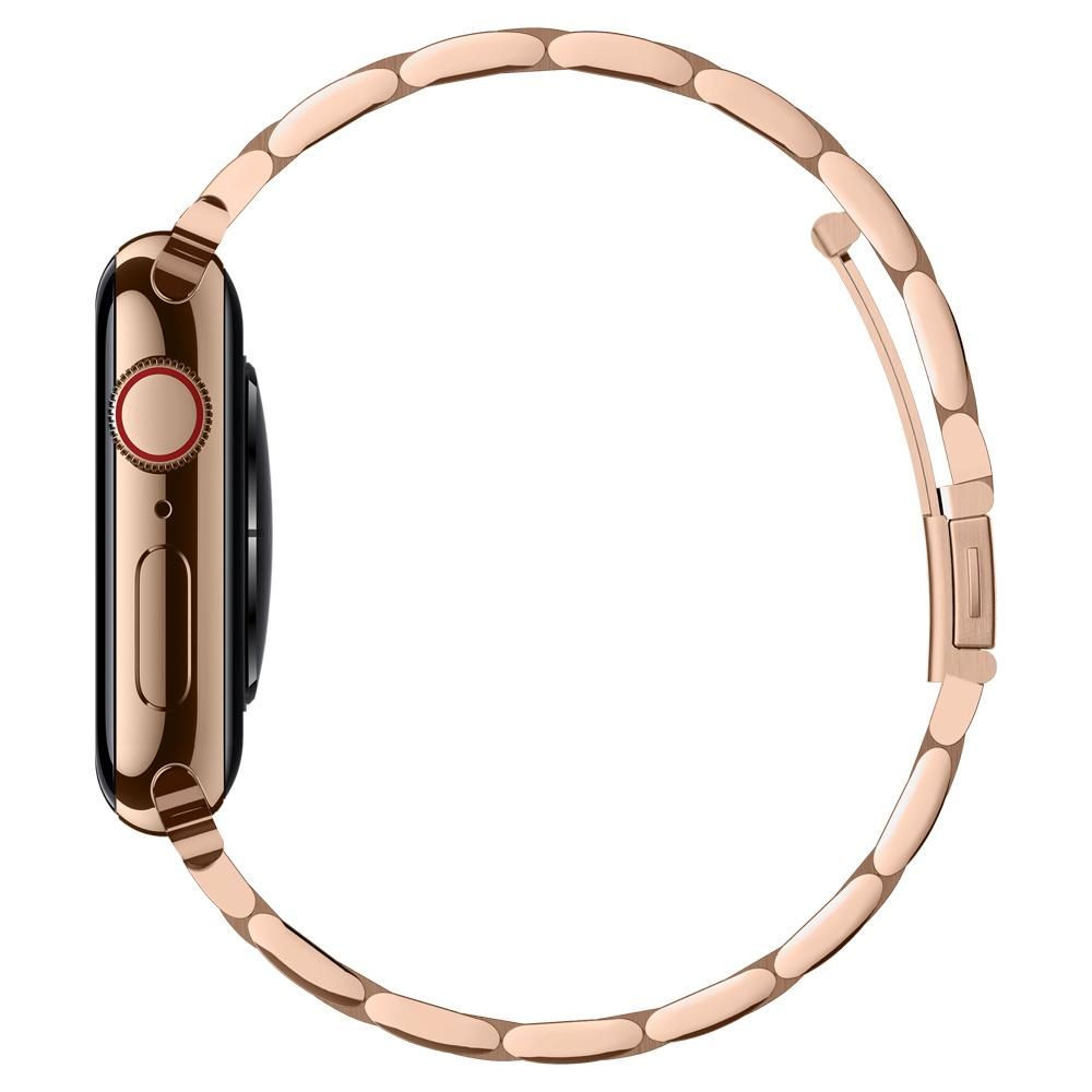 Pasek Spigen Modern Fit do Apple Watch 42mm / 41mm / 40mm / 38mm Series, Różowe Złoto