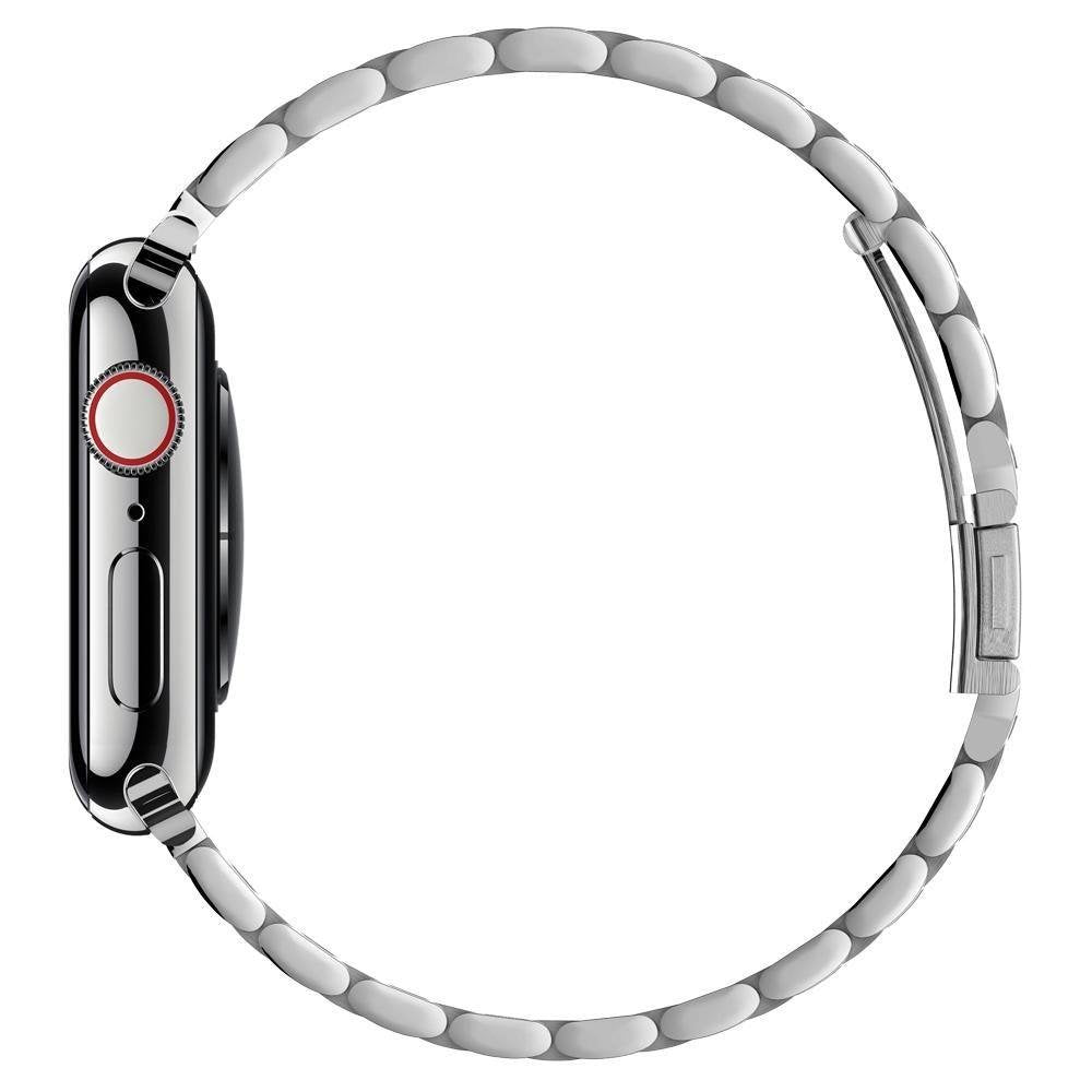 Pasek Spigen Modern Fit do Apple Watch 49mm / 46mm / 45mm / 44mm / 42mm Series, Srebrny