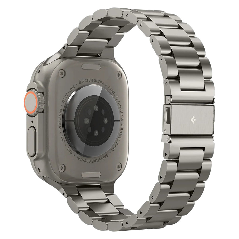 Pasek Spigen Modern Fit Titanium do Apple Watch 49 mm / 46 mm / 45 mm / 44 mm Series, szary AMP09105