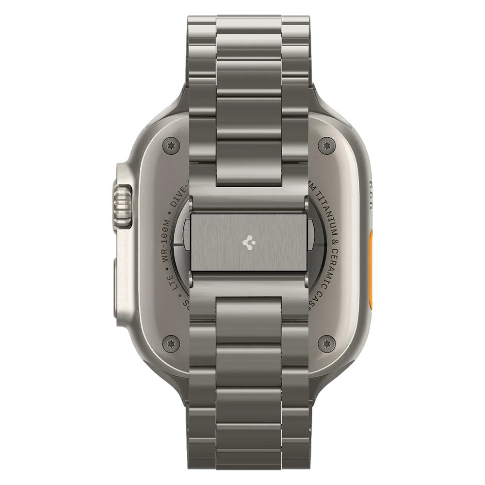 Pasek Spigen Modern Fit Titanium do Apple Watch 49 mm / 46 mm / 45 mm / 44 mm Series, szary AMP09105