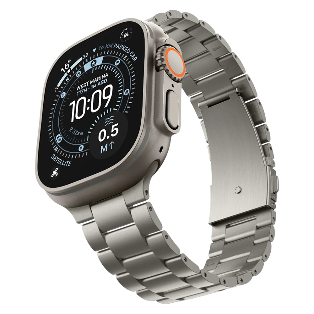 Pasek Spigen Modern Fit Titanium do Apple Watch 49 mm / 46 mm / 45 mm / 44 mm Series, szary AMP09105