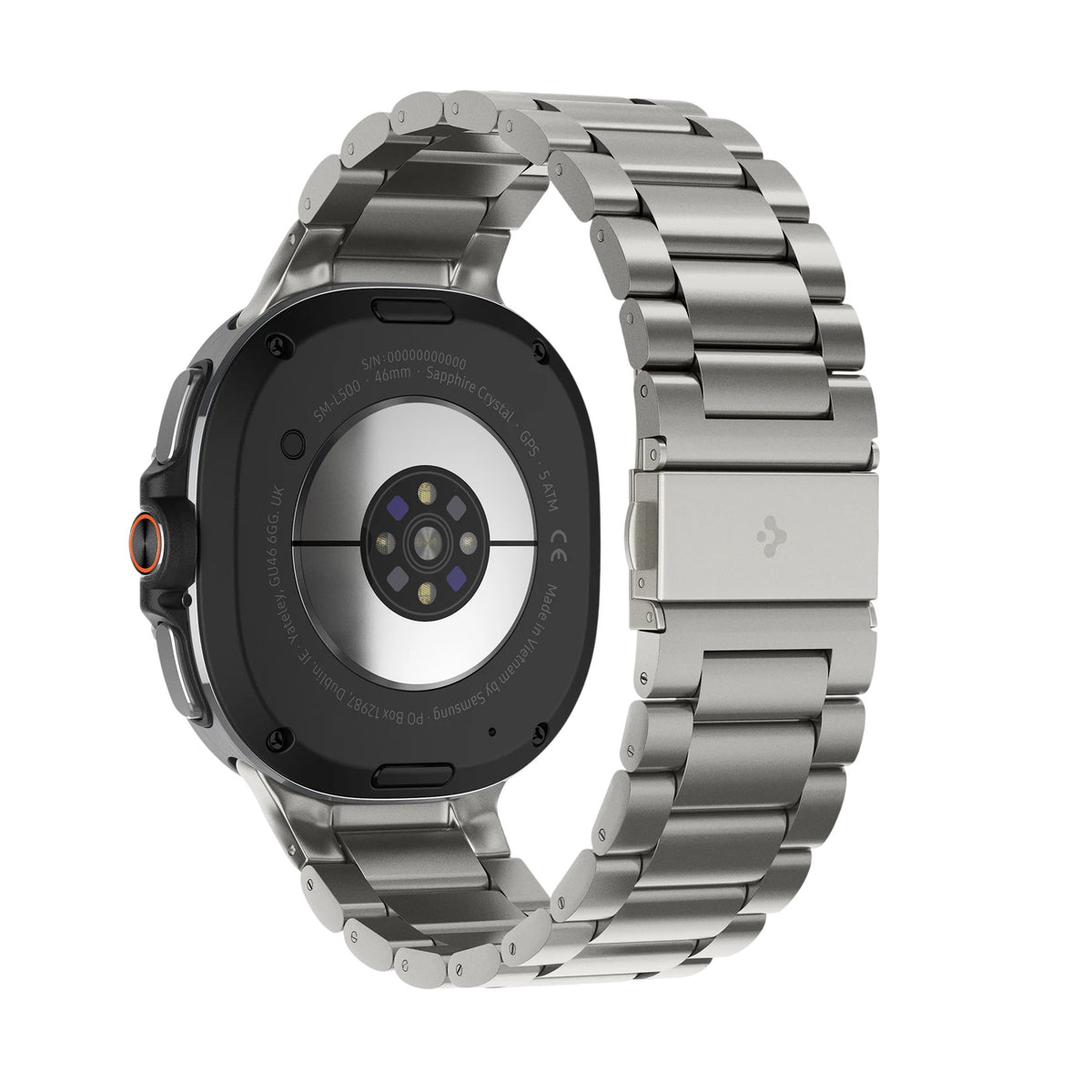 Pasek Spigen Modern Fit do Samsung Galaxy Watch9 / Watch8 / Watch8 Classic Series, Szary AMP10122