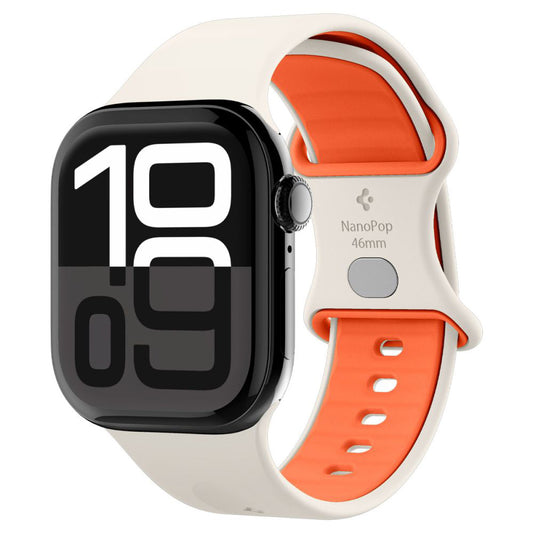 Pasek Spigen Nano Pop do Apple Watch 42mm / 41mm / 40mm / 38mm Series, Beżowy