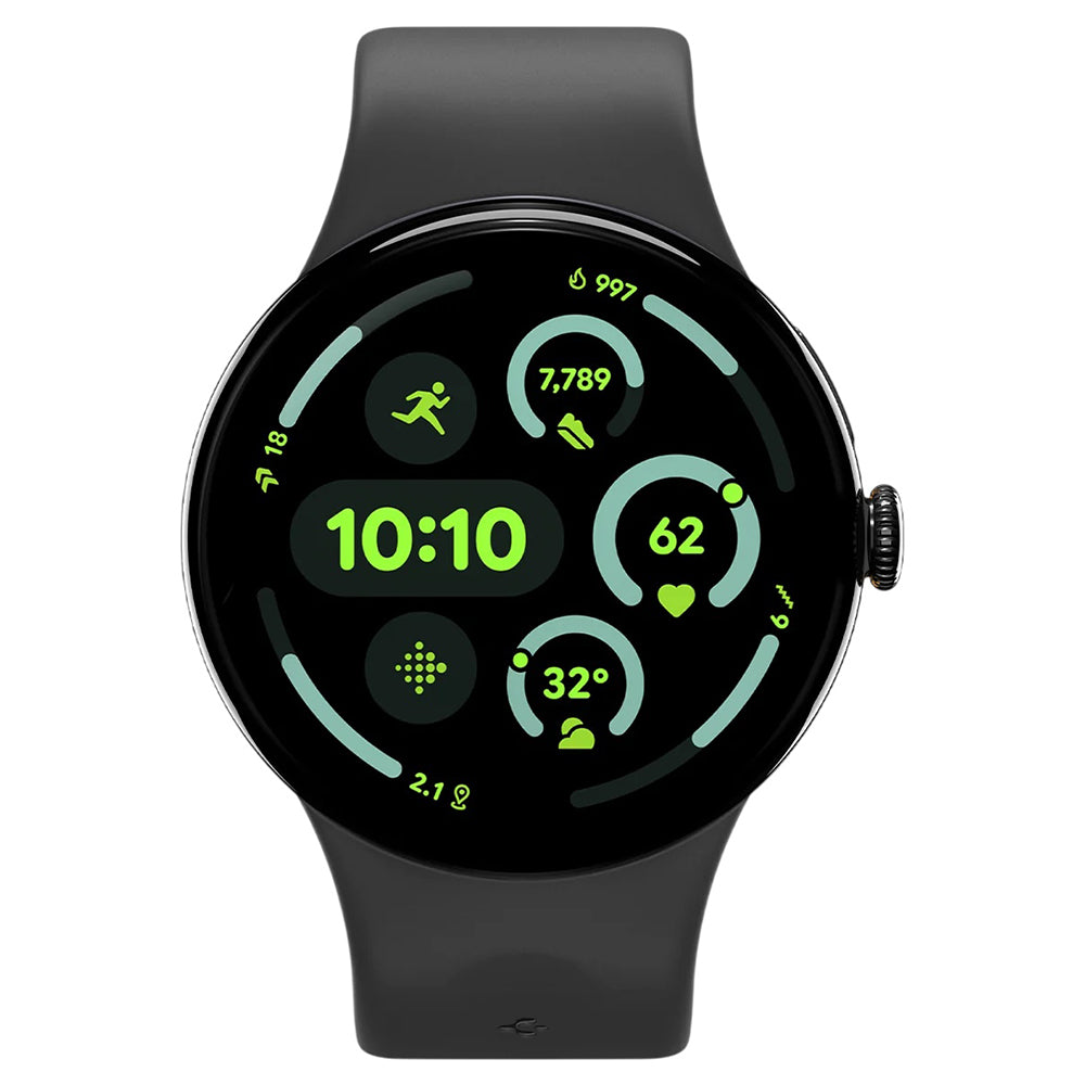 Pasek Spigen Nano Pop do Google Pixel Watch 45mm Series, Czarny AMP09491