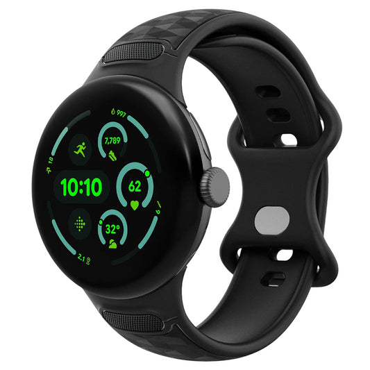 Pasek Spigen Parallax do Google Pixel Watch 45mm Series, Czarny Mat AMP10192