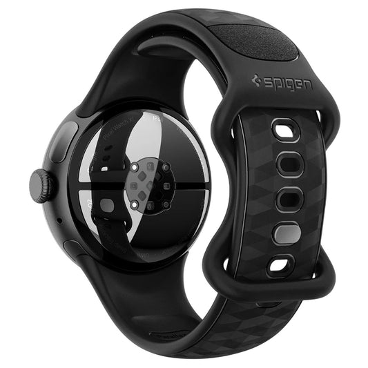 Pasek Spigen Parallax do Google Pixel Watch 45mm Series, Czarny Mat AMP10192