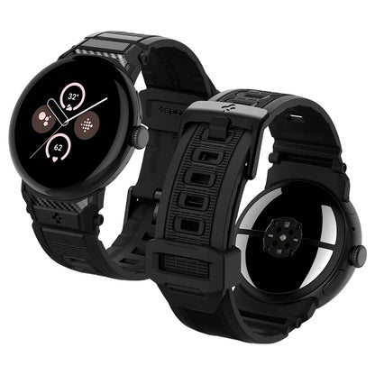 Spigen Rugged Strap for Google Pixel Watch 41mm Series, Black AMP07556