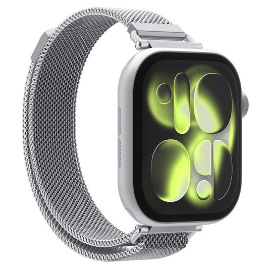Pasek Spigen WBM4 do Apple Watch 42mm / 41mm / 40mm Series, Srebrny AMP10498