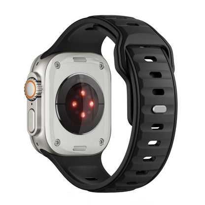 Pasek Tech-Protect Iconband Line do Apple Watch 49mm / 46mm / 45mm / 44mm Series, Czarny