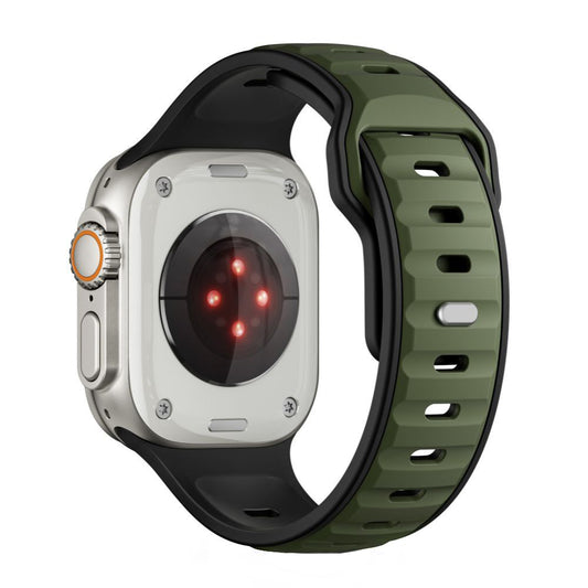 Pasek Tech-Protect Iconband Line do Apple Watch 49mm / 46mm / 45mm / 44mm Series, Zielony