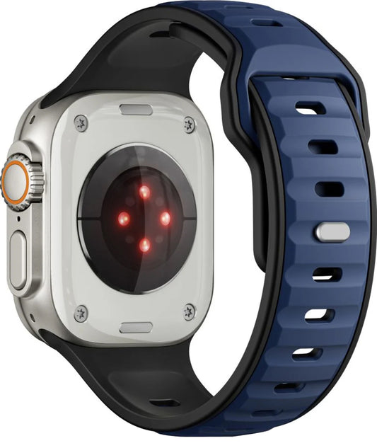 Pasek Tech-Protect Iconband Line dla Apple Watch 49mm / 46mm / 45mm / 44mm Series, Granatowy