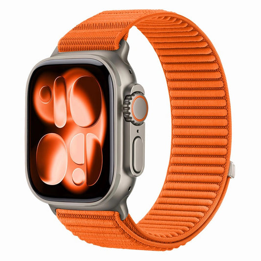 Tech-Protect NylonLoop Strap for Apple Watch 49mm / 46mm / 45mm / 44mm Series, Orange