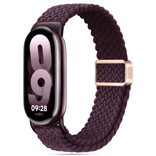 Pasek Tech-Protect NylonMag do Xiaomi Smart Band 8/9, bordowy 