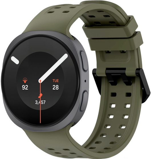 Pasek Tech-Protect Silicone Air do Samsung Galaxy Watch9 / Watch8 / Watch8 Classic Series, Zielony