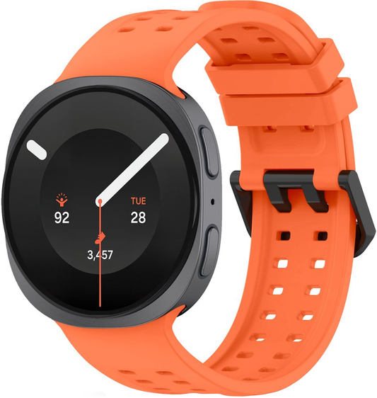 Pasek Tech-Protect Silicone Air do Samsung Galaxy Watch9 / Watch8 / Watch8 Classic Series, Pomarańczowy