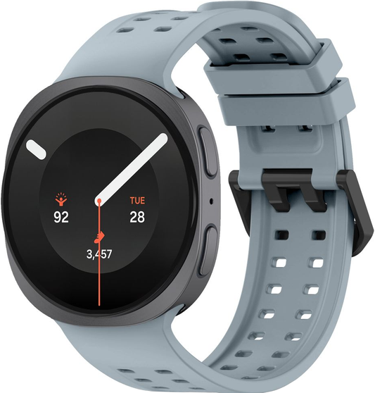 Pasek Tech-Protect Silicone Air do Samsung Galaxy Watch9 / Watch8 / Watch8 Classic Series, Szary