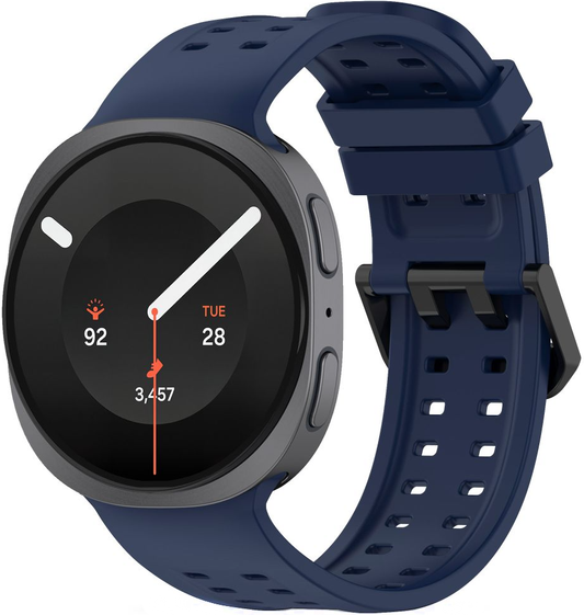 Pasek Tech-Protect Silicone Air do Samsung Galaxy Watch9 / Watch8 / Watch8 Classic Series, Granatowy