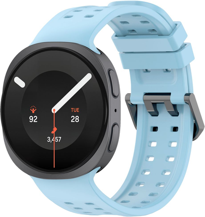 Tech-Protect Silicone Air Strap for Samsung Galaxy Watch9 / Watch8 / Watch8 Classic Series, Blue