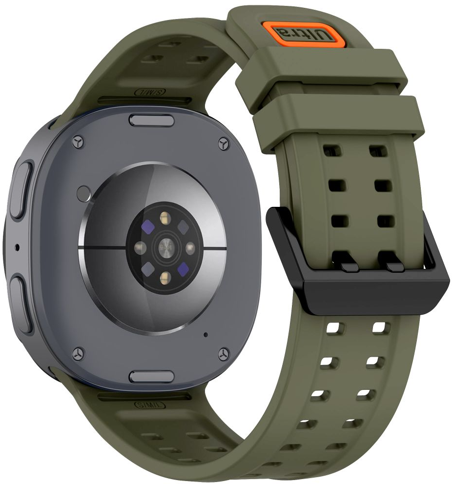 Tech-Protect Silicone Air Strap for Samsung Galaxy Watch9 / Watch8 / Watch8 Classic Series, Green