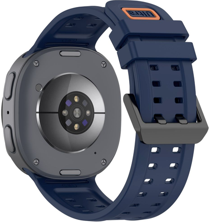 Tech-Protect Silicone Air Strap for Samsung Galaxy Watch9 / Watch8 / Watch8 Classic Series, Navy Blue