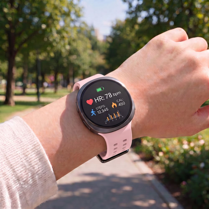 Pasek Tech-Protect Silicone Air do Samsung Galaxy Watch9 / Watch8 / Watch8 Classic Series, różowy