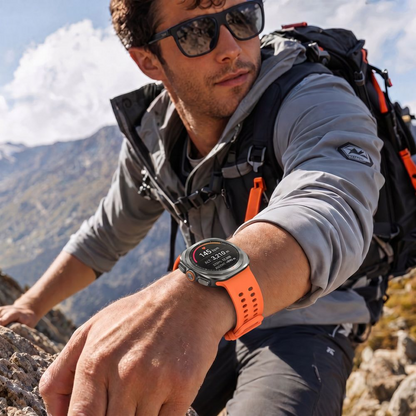 Tech-Protect Silicone Air Strap for Samsung Galaxy Watch Ultra Series, Orange