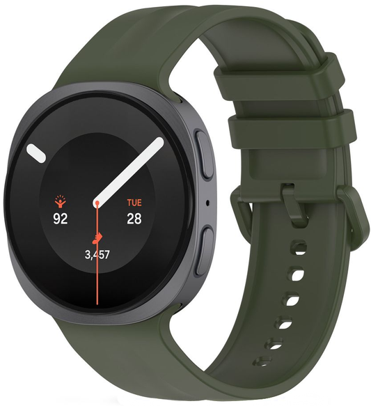 Tech-Protect Silicone Evo Strap for Samsung Galaxy Watch9 / Watch8 / Watch8 Classic Series, Green