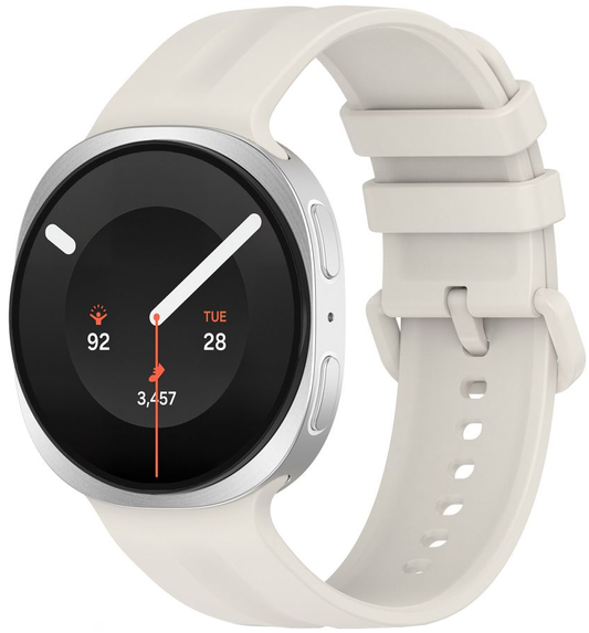 Pasek Tech-Protect Silicone Evo do Samsung Galaxy Watch9 / Watch8 / Watch8 Classic Series, beżowy