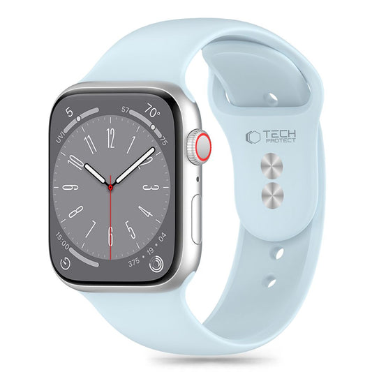 Pasek silikonowy Tech-Protect do zegarków Apple Watch z serii 41 mm / 40 mm / 38 mm, niebieski 