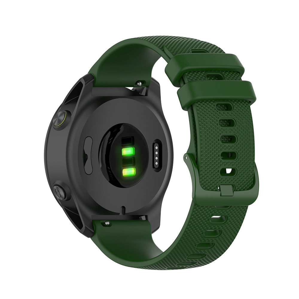 Pasek Techsuit W006 do Samsung Galaxy Watch / Huawei Watch Series, 20mm, Zielony.