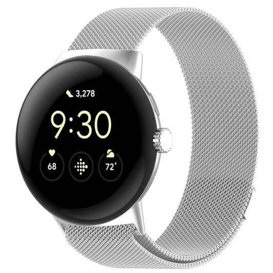 Pasek Techsuit W009 do Google Pixel Watch 4 45mm, Srebrny