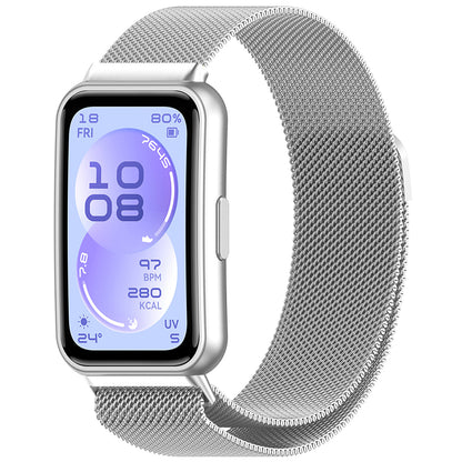 Pasek Techsuit W009 do Huawei Band 11 / 11 Pro, Srebrny