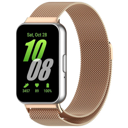 Pasek Techsuit W009 do Samsung Galaxy Fit3 R39M, różowo-złoty
