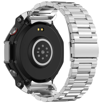 Pasek Techsuit W010 do Amazfit T-Rex 3, Srebrny